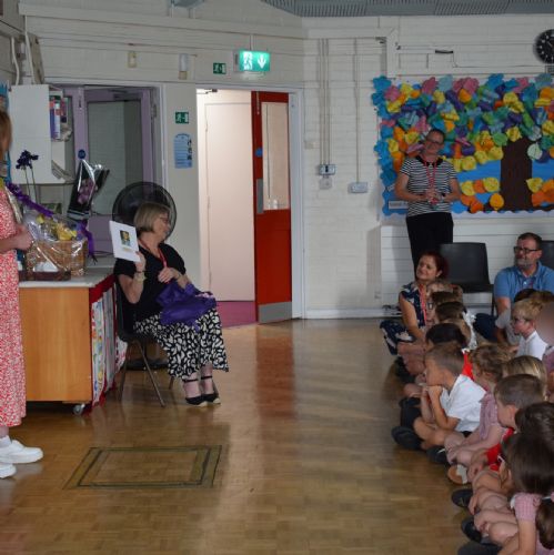 Mrs Moore's farewell